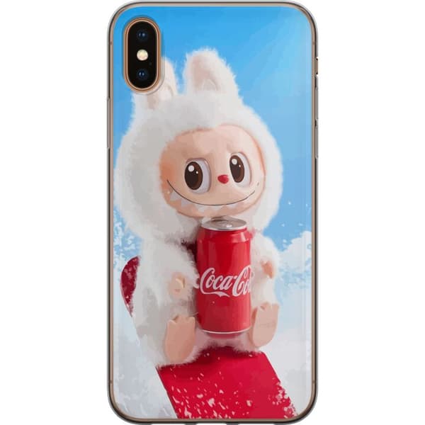 Apple iPhone XS Gennemsigtig cover Labubu Summer Edition