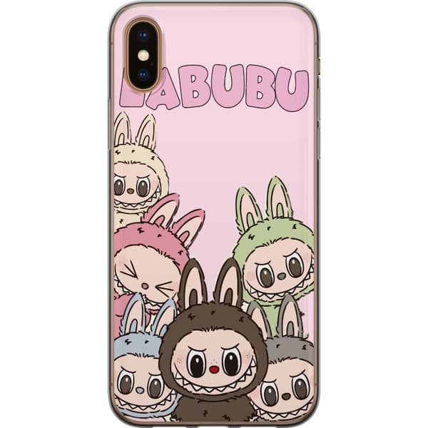 Apple iPhone XS Gjennomsiktig deksel Labubu Classics