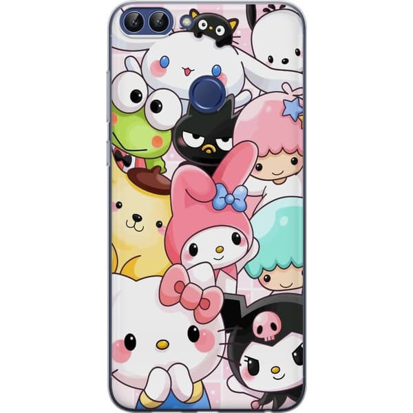 Huawei P smart Gjennomsiktig deksel Kawaii Sanrio Crew