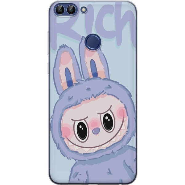Huawei P smart Läpinäkyvä kuori Sininen Jänis Labubu