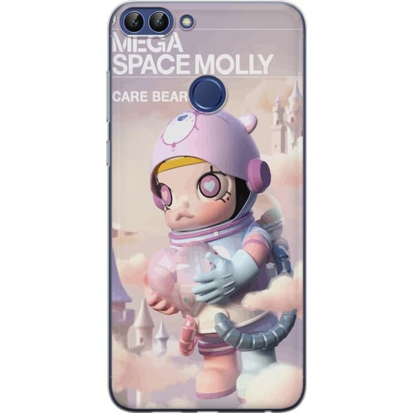 Huawei P smart Gennemsigtig cover Mega Space Molly Care Bears Series - Share Bear Edition