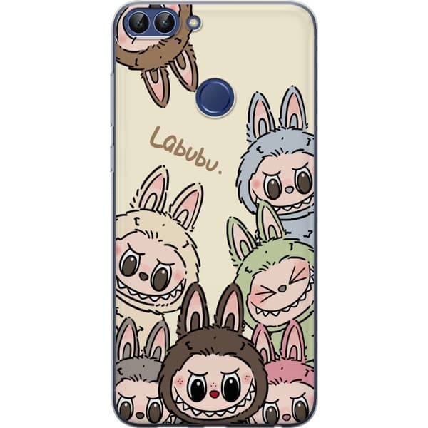 Huawei P smart Gjennomsiktig deksel Labubu Pastel Collection