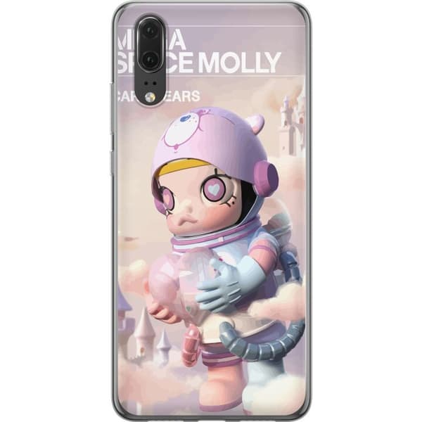 Huawei P20 Genomskinligt Skal Mega Space Molly Care Bears Series - Share Bear Edition