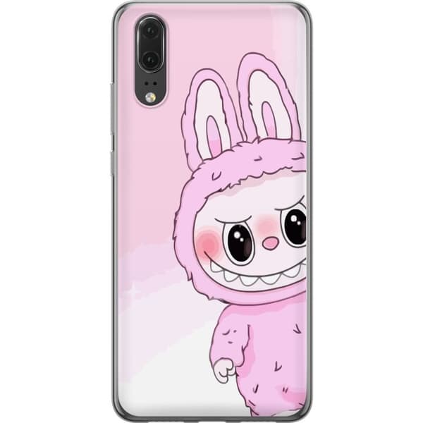 Huawei P20 Läpinäkyvä kuori Labubu Jänis-sarja