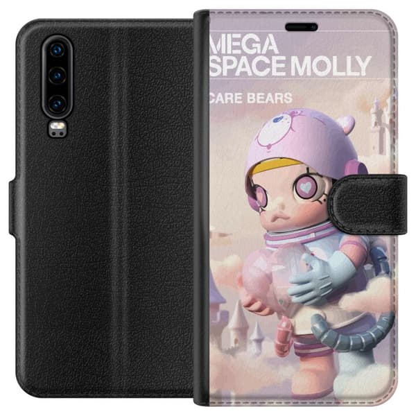 Huawei P30 Lompakkokotelo Mega Space Molly Care Bears Series - Share Bear Edition