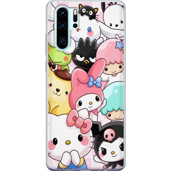 Huawei P30 Pro Genomskinligt Skal Kawaii Sanrio Crew