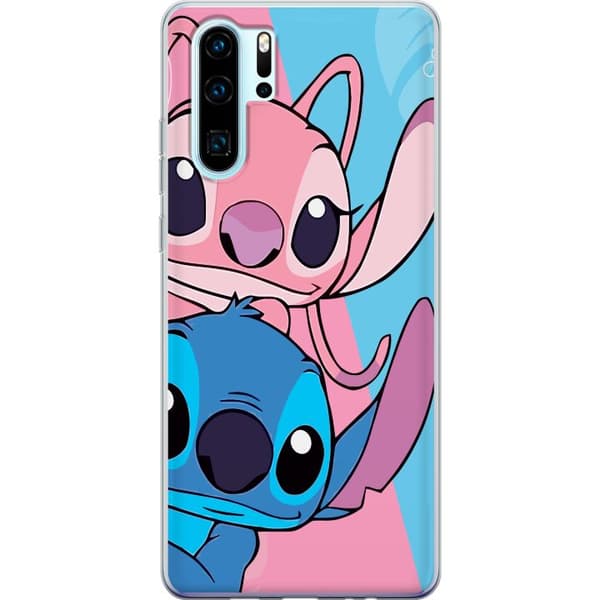 Huawei P30 Pro Genomskinligt Skal Stitch & Angel