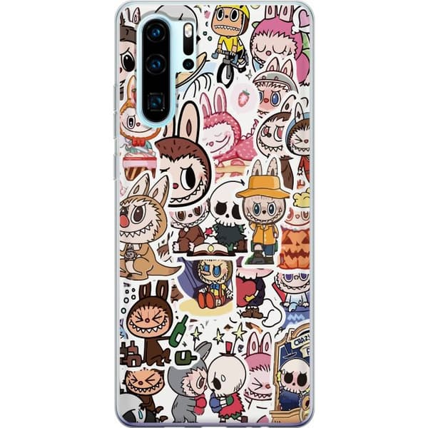 Huawei P30 Pro Läpinäkyvä kuori Labubu All-Stars – POP MART Erikoispainos
