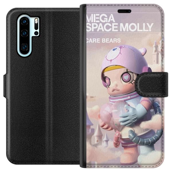 Huawei P30 Pro Tegnebogsetui Mega Space Molly Care Bears Series - Share Bear Edition