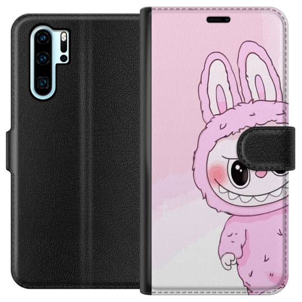 Huawei P30 Pro Tegnebogsetui Labubu Kanin-serien