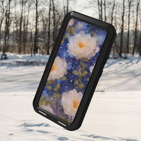 Samsung Galaxy S25 Case Panserbeskyttelse Case Shell + hærdet glas