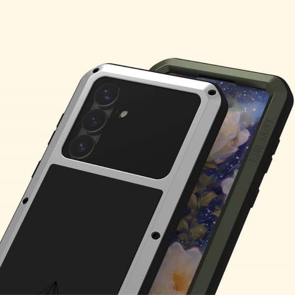 Samsung Galaxy S25 Case Panserbeskyttelse Case Shell + hærdet glas