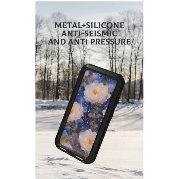 Samsung Galaxy S25 Case Panserbeskyttelse Case Shell + hærdet glas
