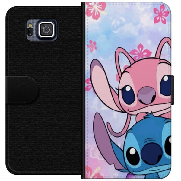 Samsung Galaxy Alpha Plånboksfodral Stitch & Angel