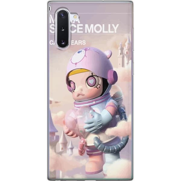 Samsung Galaxy Note10 Läpinäkyvä kuori Mega Space Molly Care Bears Series - Share Bear Edition