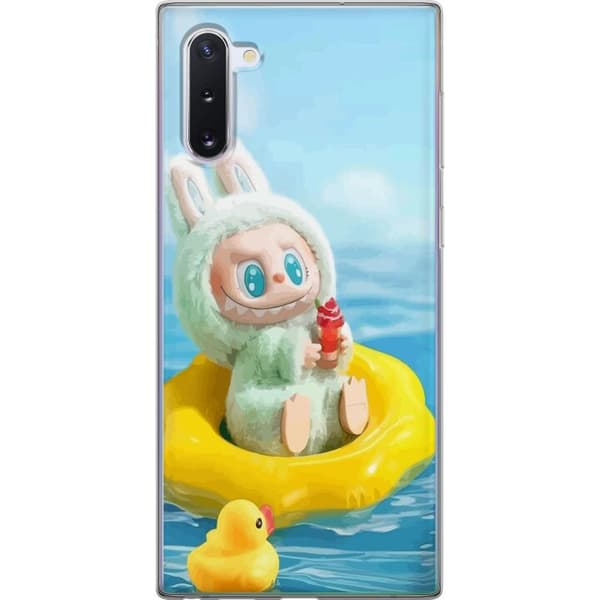 Samsung Galaxy Note10 Gennemsigtig cover Labubu Macaron-serie