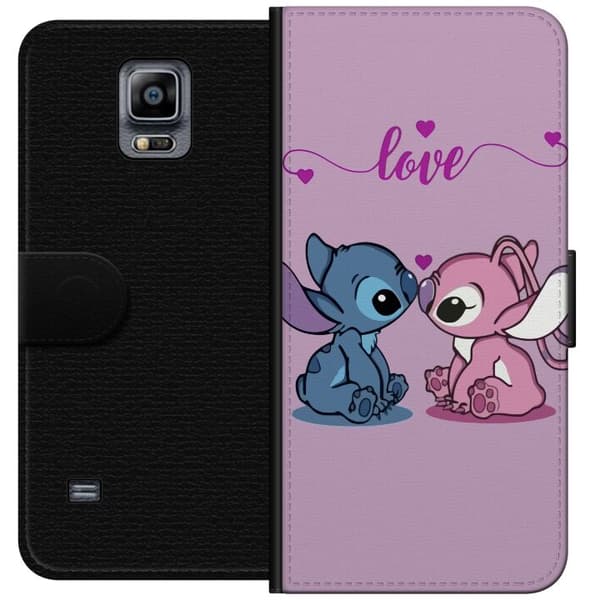 Samsung Galaxy Note 4 Tegnebogsetui Lilo & Stitch – Angel Edition