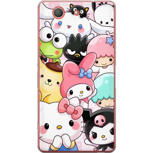 Sony Xperia Z3 Compact Gjennomsiktig deksel Kawaii Sanrio Crew