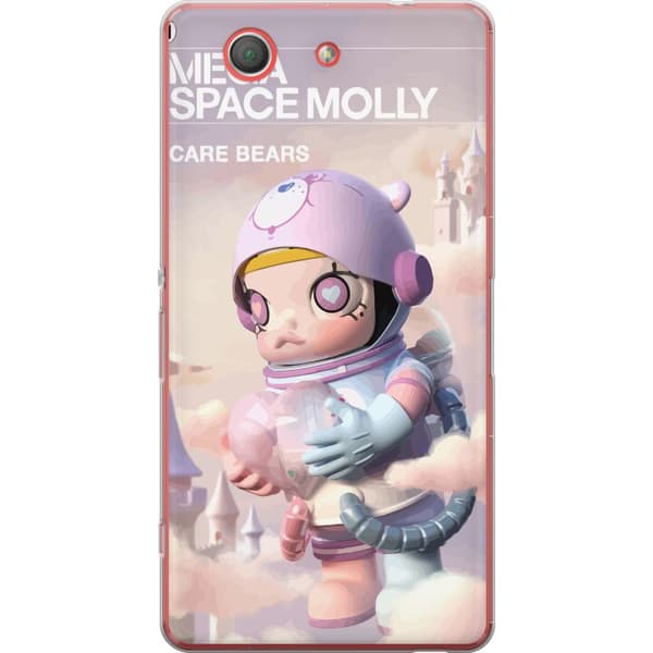 Sony Xperia Z3 Compact Läpinäkyvä kuori Mega Space Molly Care Bears Series - Share Bear Edition