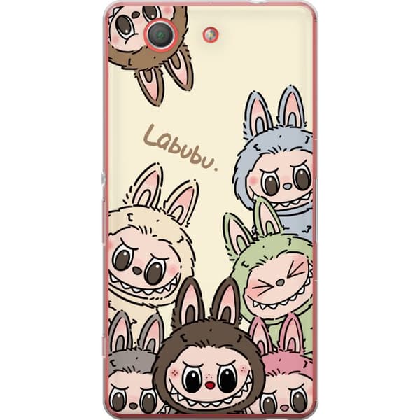 Sony Xperia Z3 Compact Läpinäkyvä kuori Labubu Pastel Collection