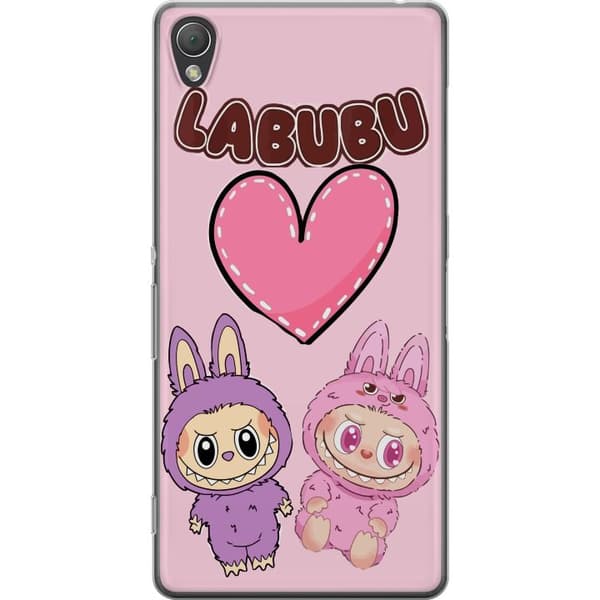 Sony Xperia Z3 Gjennomsiktig deksel Labubu Pink Monster