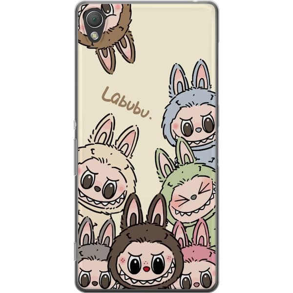 Sony Xperia Z3 Läpinäkyvä kuori Labubu Pastel Collection