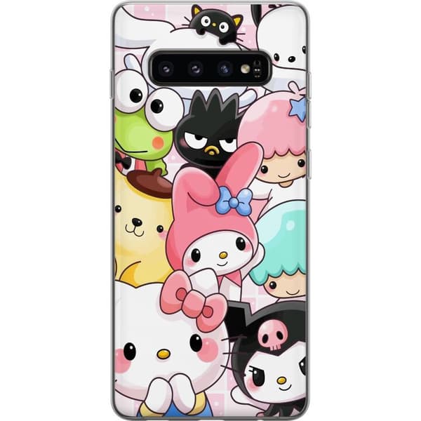 Samsung Galaxy S10 Gjennomsiktig deksel Kawaii Sanrio Crew