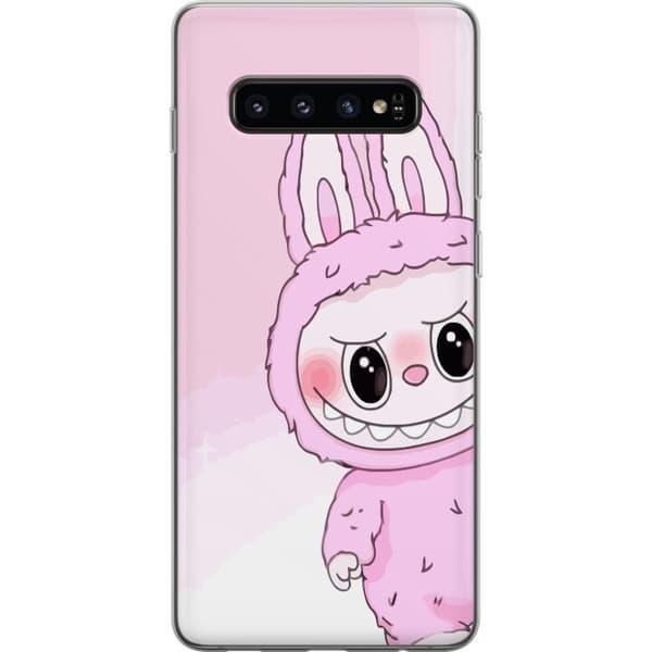 Samsung Galaxy S10 Läpinäkyvä kuori Labubu Jänis-sarja
