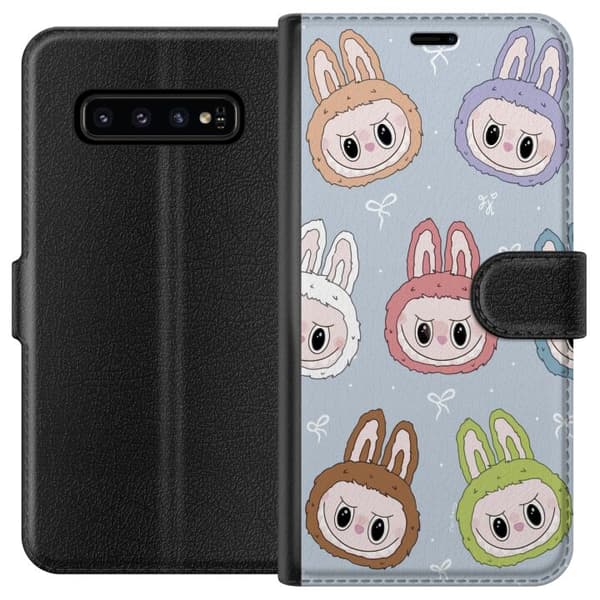 Samsung Galaxy S10 Lommeboketui Pastel Labubu