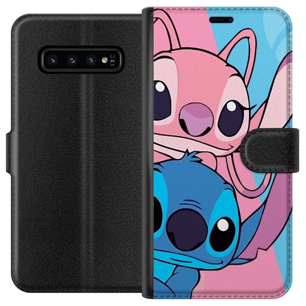 Samsung Galaxy S10 Lommeboketui Stitch & Angel