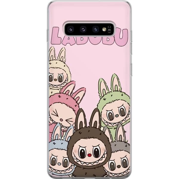 Samsung Galaxy S10+ Genomskinligt Skal Labubu Classics