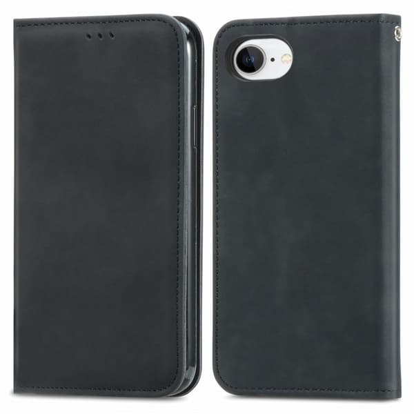 För iPhone 16e fodral med kortfack magnetiskt absorberande telefonfodra