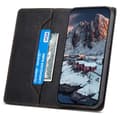 Miniatyrbillede 7 af 8: Til iPhone 16e cover magnetisk lukning fliptelefoncover - Sort