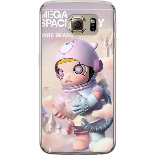 Samsung Galaxy S6 Genomskinligt Skal Mega Space Molly Care Bears Series - Share Bear Edition