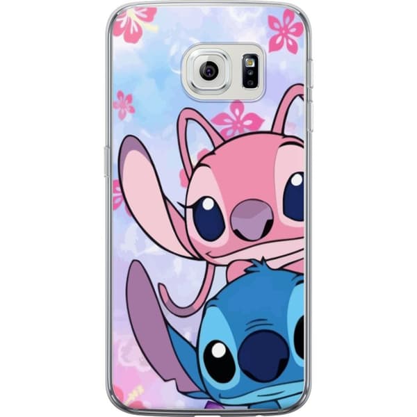 Samsung Galaxy S6 edge Genomskinligt Skal Stitch & Angel