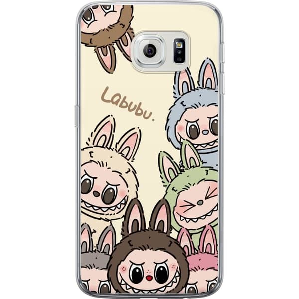 Samsung Galaxy S6 edge Gennemsigtig cover Labubu Pastel Collection