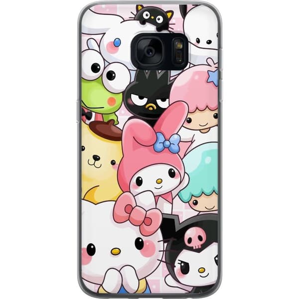Samsung Galaxy S7 Gjennomsiktig deksel Kawaii Sanrio Crew