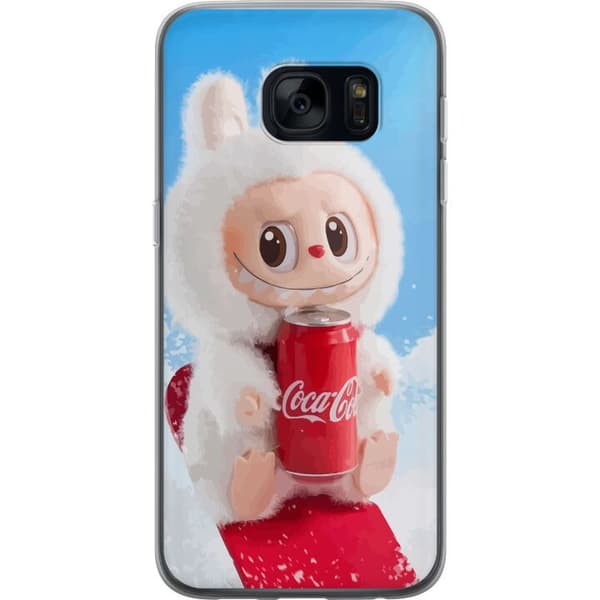 Samsung Galaxy S7 Gjennomsiktig deksel Labubu Summer Edition