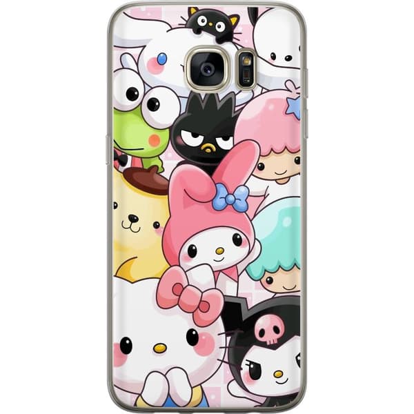 Samsung Galaxy S7 edge Gjennomsiktig deksel Kawaii Sanrio Crew