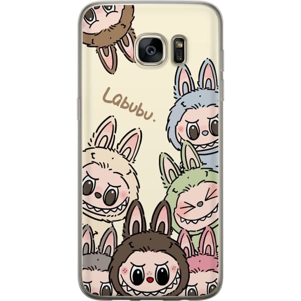 Samsung Galaxy S7 edge Gjennomsiktig deksel Labubu Pastel Collection