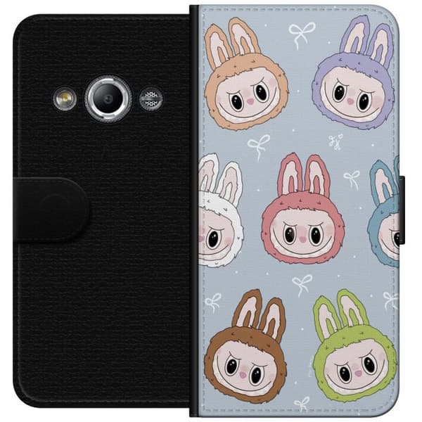 Samsung Galaxy Xcover 3 Lommeboketui Pastel Labubu