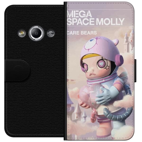Samsung Galaxy Xcover 3 Lommeboketui Mega Space Molly Care Bears Series - Share Bear Edition
