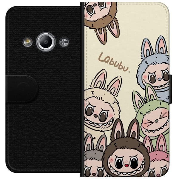 Samsung Galaxy Xcover 3 Lommeboketui Labubu Pastel Collection