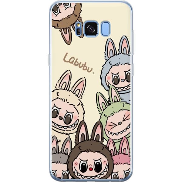 Samsung Galaxy S8+ Gjennomsiktig deksel Labubu Pastel Collection