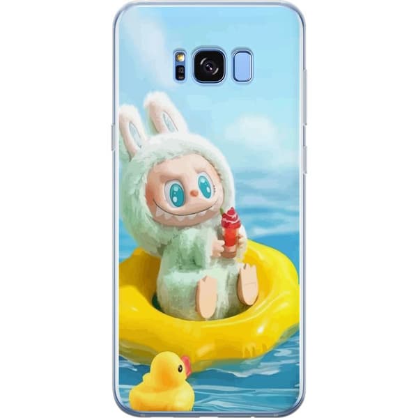 Samsung Galaxy S8+ Gjennomsiktig deksel Labubu Macaron-serien