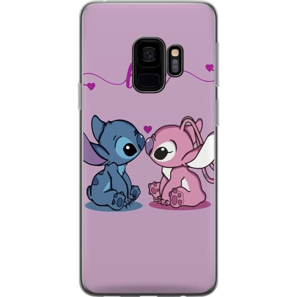 Samsung Galaxy S9 Genomskinligt Skal Lilo & Stitch – Angel Edition