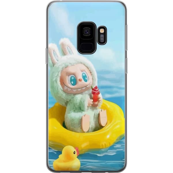 Samsung Galaxy S9 Gjennomsiktig deksel Labubu Macaron-serien