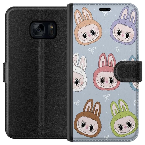 Samsung Galaxy S7 Lommeboketui Pastel Labubu