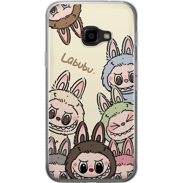Samsung Galaxy Xcover 4 Läpinäkyvä kuori Labubu Pastel Collection