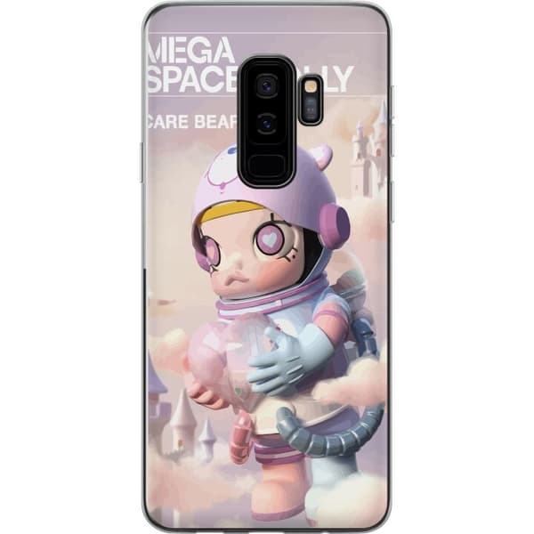 Samsung Galaxy S9+ Läpinäkyvä kuori Mega Space Molly Care Bears Series - Share Bear Edition